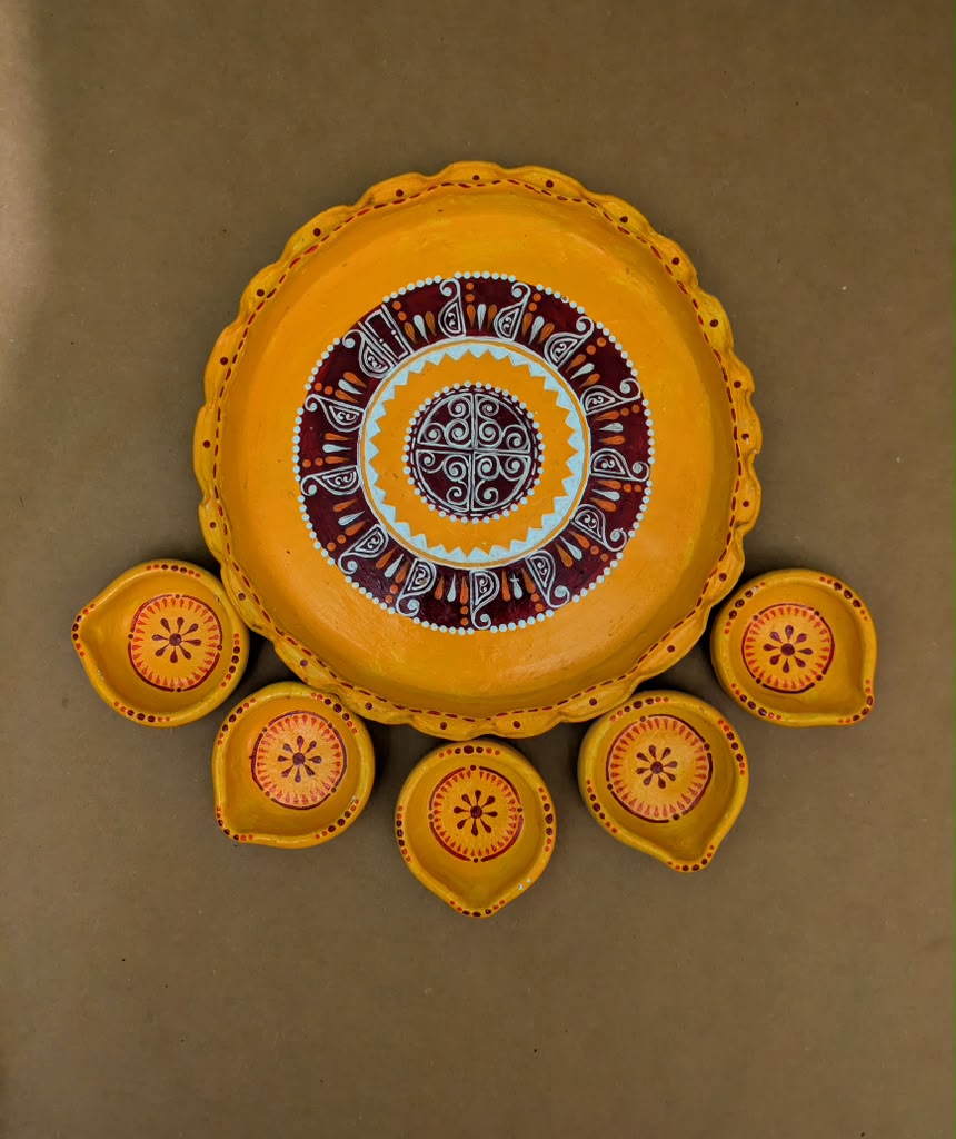 Alpona handicraft
